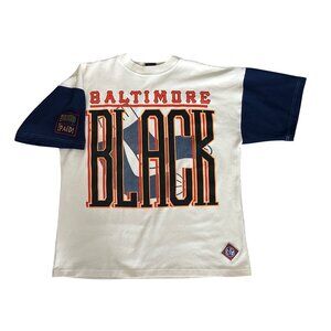 Baltimore Black Sox Baseball Shirt By Underground Railroad Vintage NFB 90’s XXL